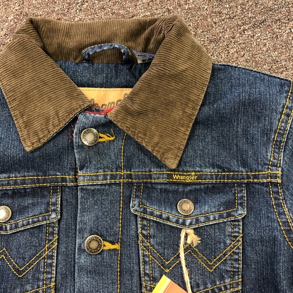 Wrangler Jackets & Coats Wrangler Flannel Lined Denim Jacket Poshmark